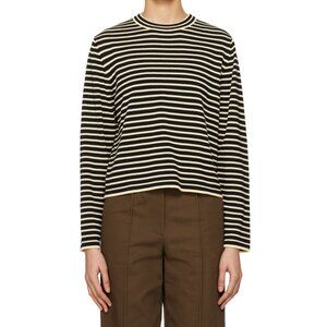 Cordera Black & White Organic Cotton Striped T-shirt